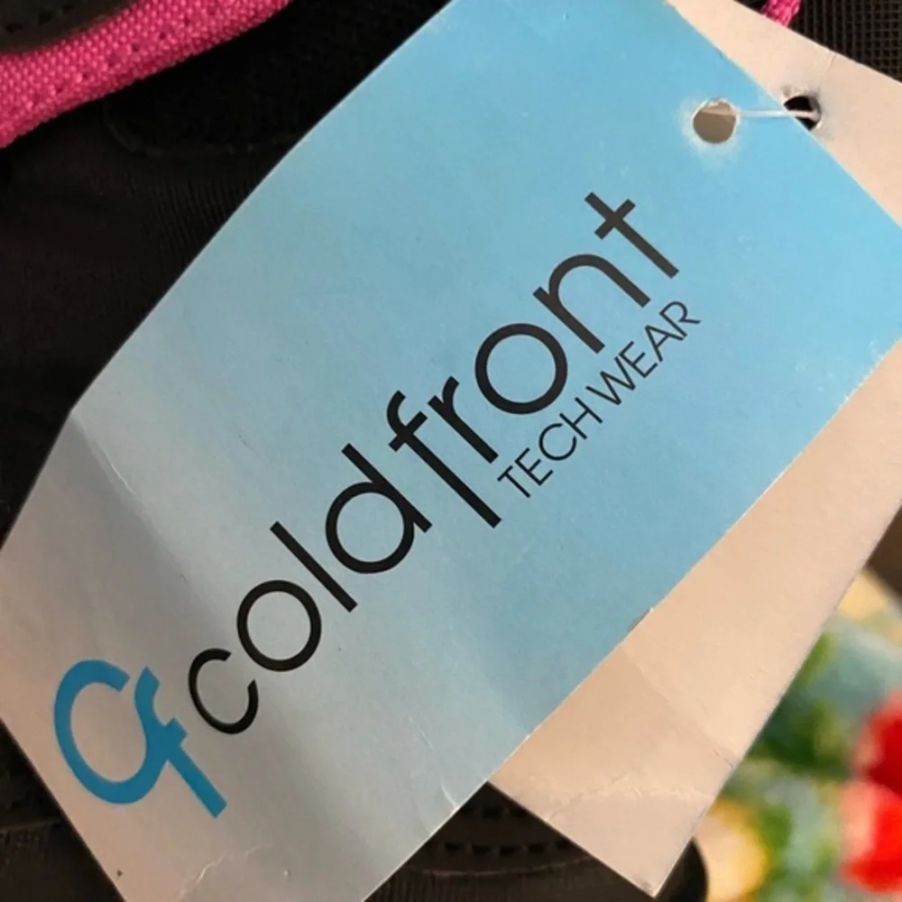 Cold Front Tech Wear Snow Boots‎ Girls Size 9 Winter Pull On Pink Black